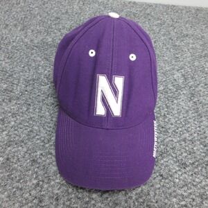 Northwestern Wildcats Hat Cap Strap Back Mens One Size Purple NCAA Crestline